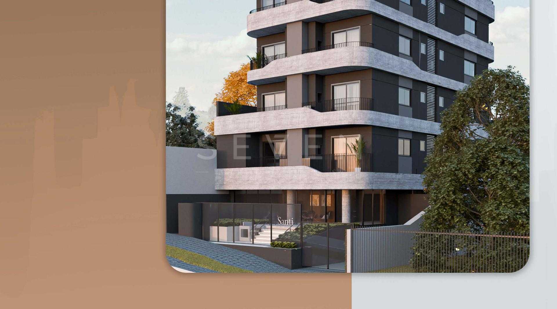 Studio à venda no SANTI Mercês com sacada R  404.900,00 CURITI...